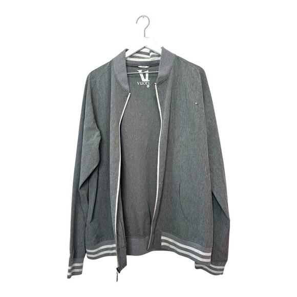 Vuori Men’s Offshore Gray Full Zip Jacket Size XL - Picture 10 of 12